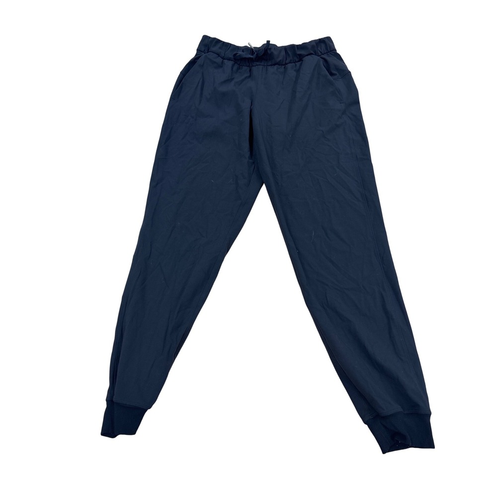 Lululemon On the Fly Jogger Black Luxtreme High Rise Tapered Pants Drawstring